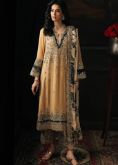 Charizma Aura Embroidered Luxury Chiffon Stitched Outfit - CA26-06