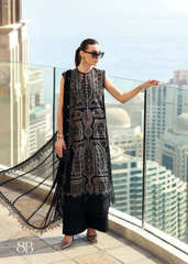 Maria B Luxury Lawn Design 8B | Premium Tailor Stitched 3 Piece Suit