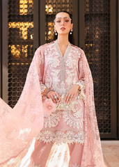 Maria B Luxury Lawn Design 3A | Premium Tailor Stitched 3 Piece Suit