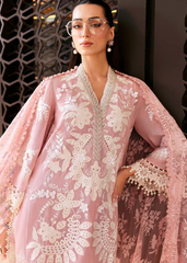 Maria B Luxury Lawn Design 3A | Premium Tailor Stitched 3 Piece Suit