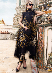3 Piece Unstitched Embroidered Linen Suit | MPT-2809-B