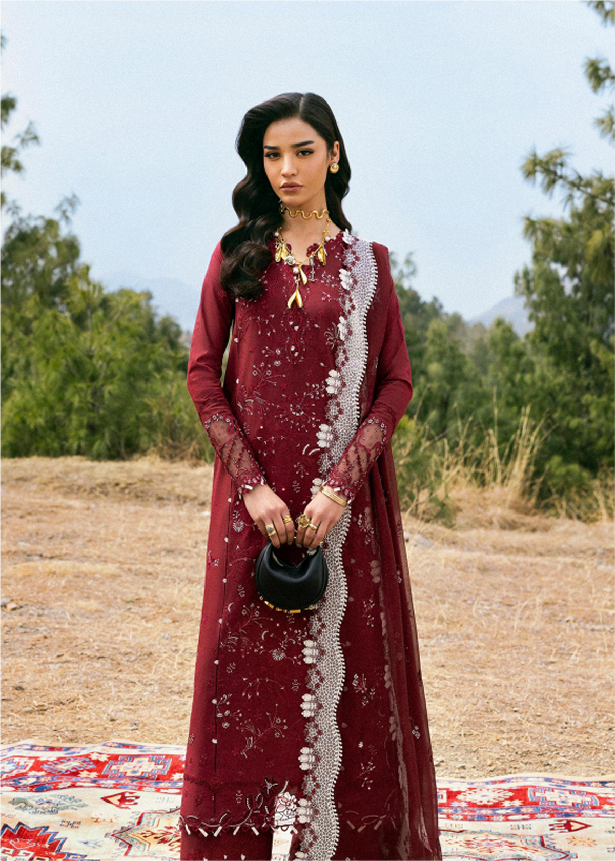 Qalamkar | Unstitched | DC-06 Aila